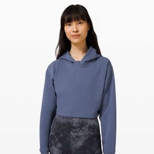 lululemon all yours cropped hoodie